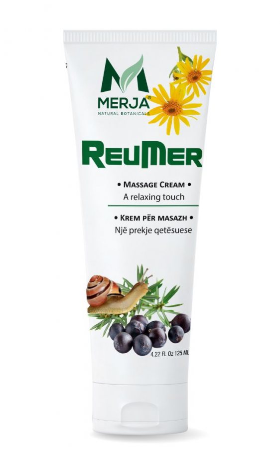 Krem Reumer per Reumatizmin e dhimbjet e Kockave me Ekstrakt Kermilli