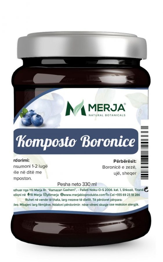 Komposto boronice