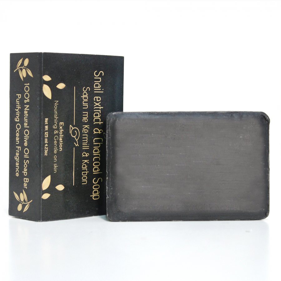 Snail & Charcoal Soap