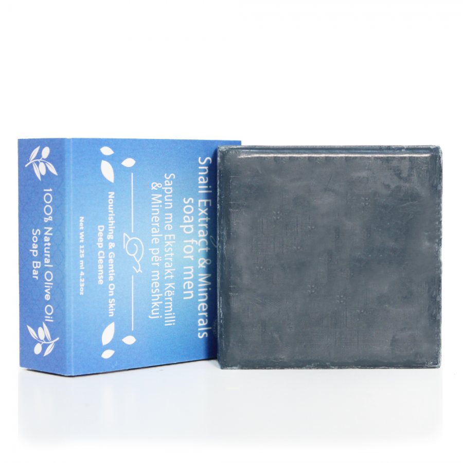 Minerals & snail extract soap for men