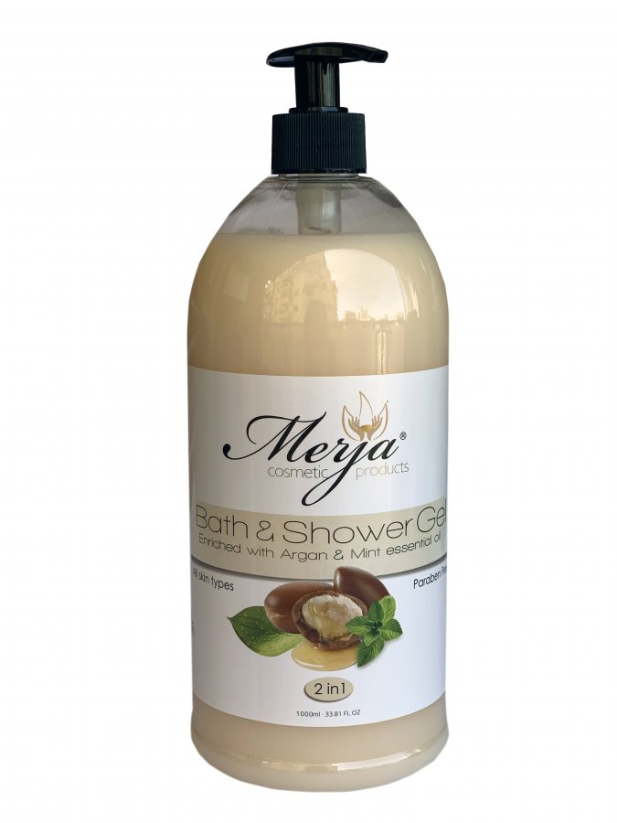 Shower Gel enriched with Argan & Mint essential oil
