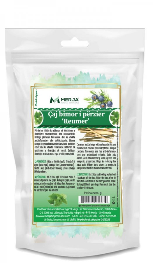 Çaj kundër dhimbjeve Reumatizmale dhe Artritit (Caj REUMER)