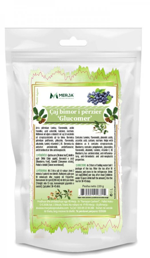 Çaj për Diabetin (Caj GLUCOMER)