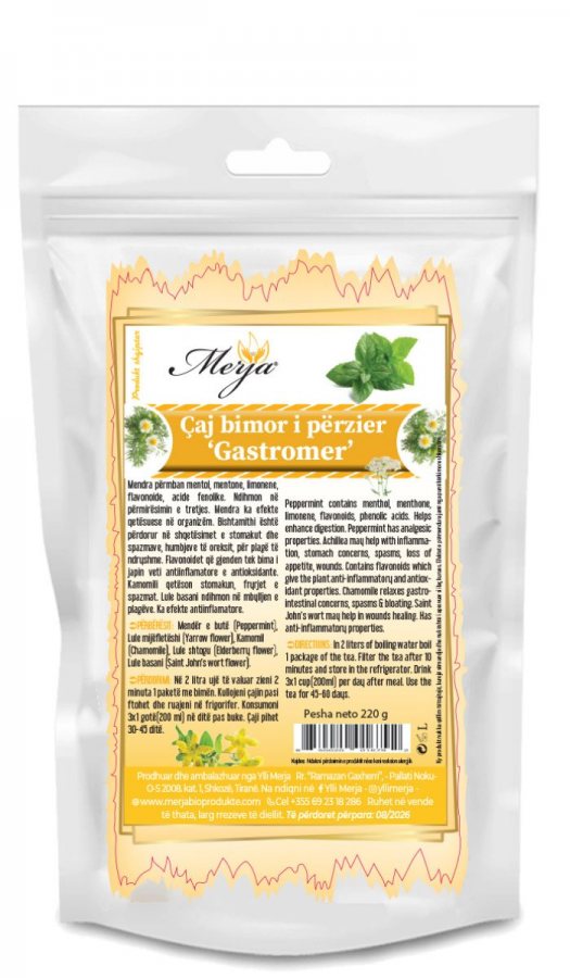 Çaj per Ulçerën e Gastritin (Caj GASTROMER)