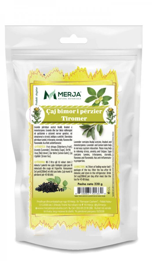 Herbal Tea for thyroid support (TIROMER TEA)