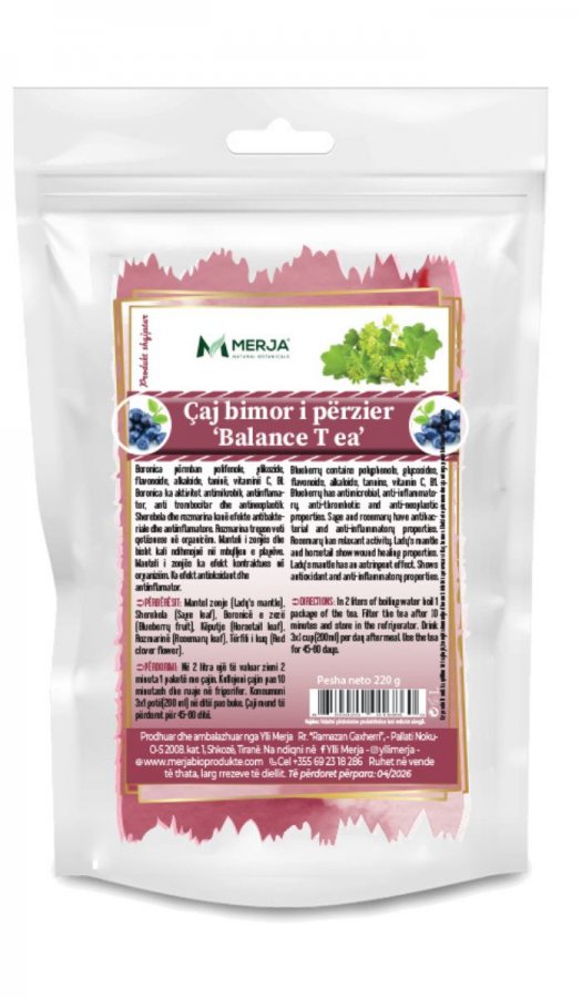 Herbal tea for fertility support (BALANCE TEA)
