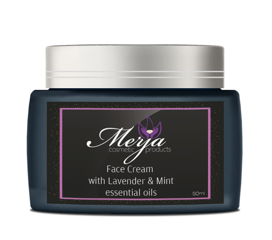 Cream with Lavender & Mint essential oils