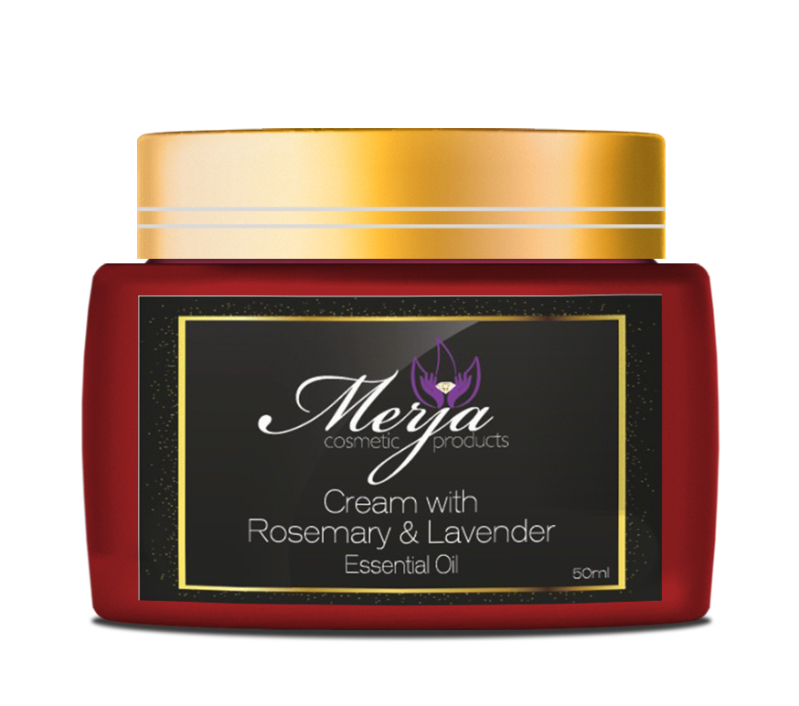 Cream with Lavender & Rosemary essential oils